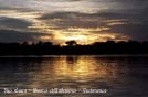 tramonto sul Rio Caura - Bacino dell'Orinoco