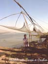 INDIA - reti da pesca cinesi a Cochin
