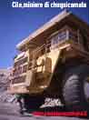 Cile, i camions pi grandi del Mondo, alle miniere di rame di Chuquicamata