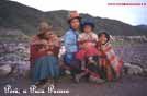 Per, famiglia indigena a Puca Pucara-Cuzco