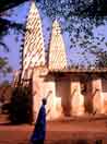 Burkina Faso, la grande mosque a Bobo Doulasso
