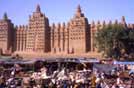 Mali, mercato settimanale e Moschea di Djenn