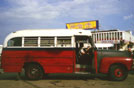 Panama, bus scolastico in citt