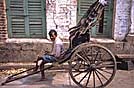 'India, Wallah col suo risckshaw, 1991