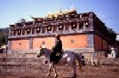 Cina_cavaliere sul plateau tibetano